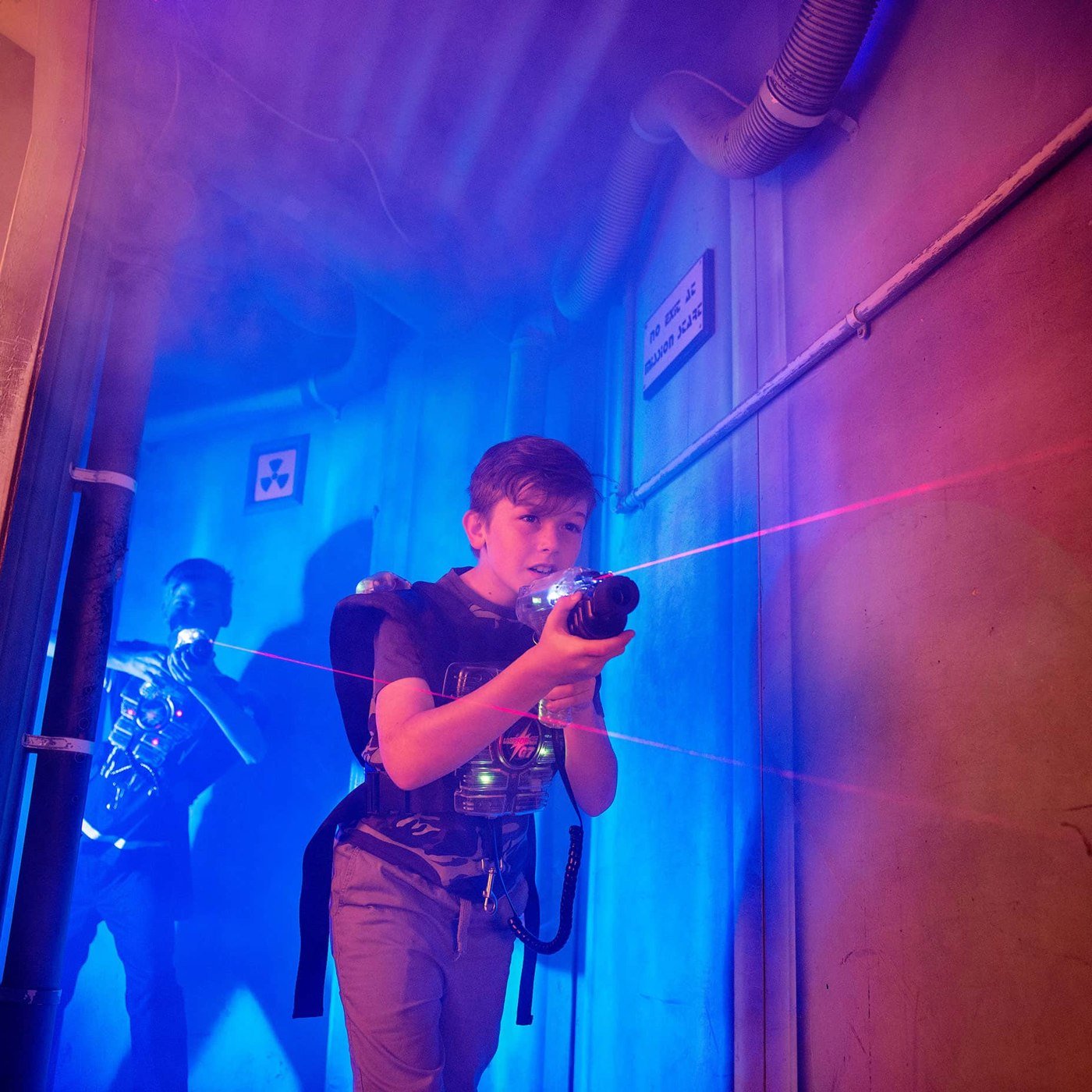 Une sortie au laser game